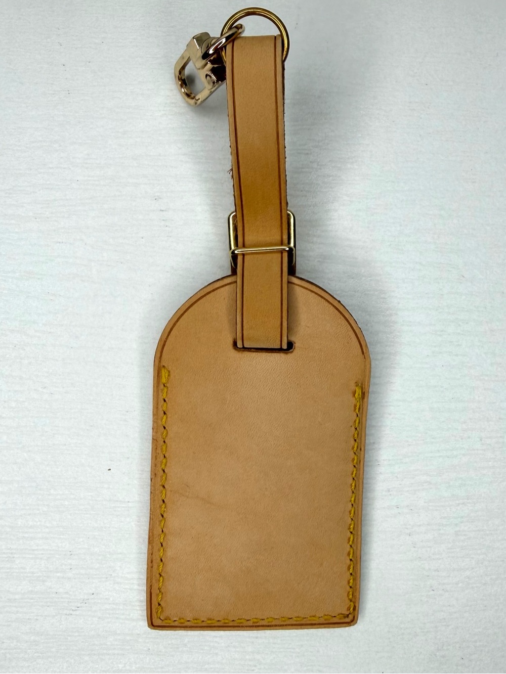 Louis Vuitton Vachetta Leather Luggage Tag - Picture 4 of 5
